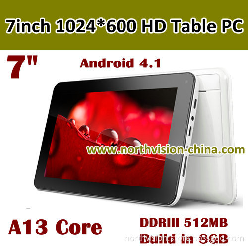 7 Inch HD LCD Screen Android Tablet